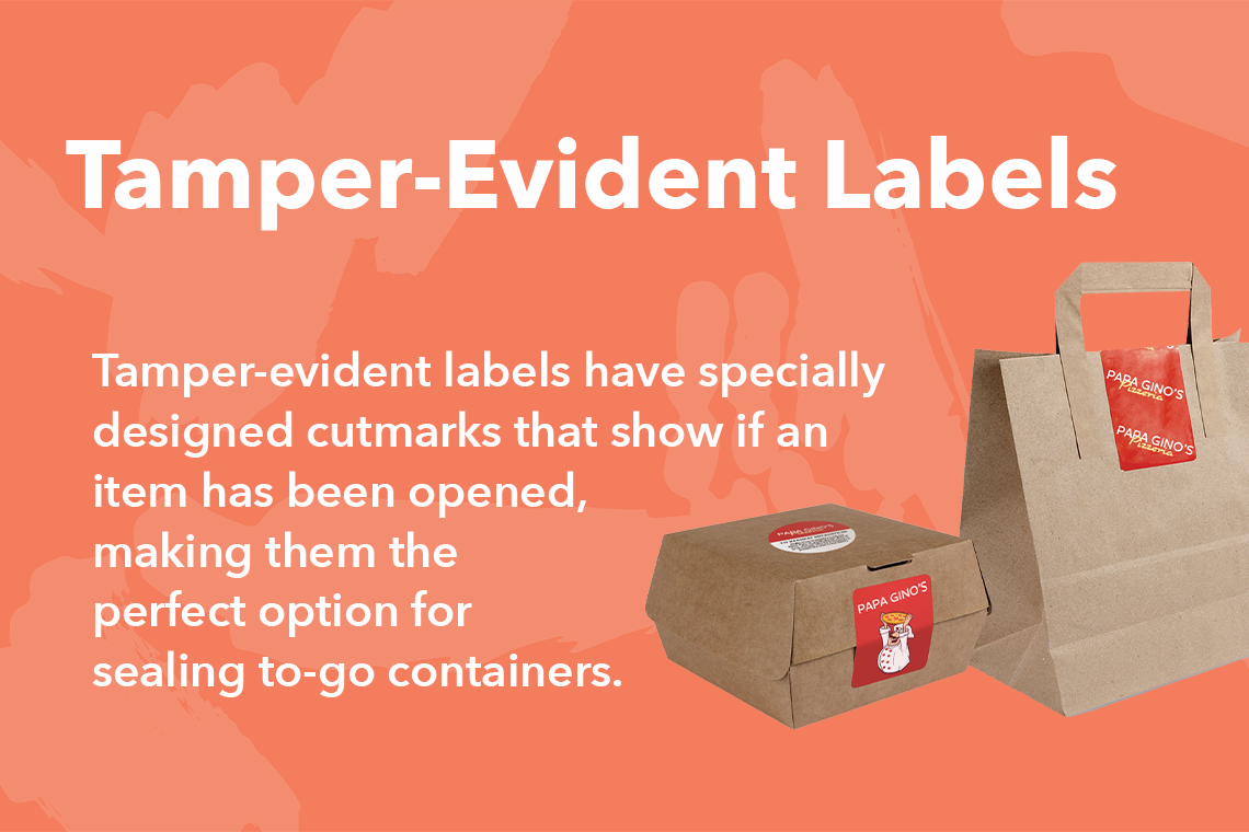 Picture of Tamper-Evident Labels